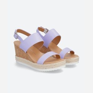 Dolce Vita Elmer Sport Bottom Wedge size 6.5 purple